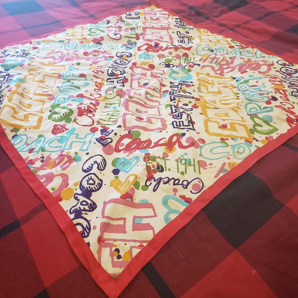 Coach Poppy Scarf